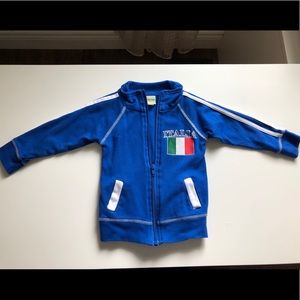 18M Girls: Italia Zip-Up Sweater